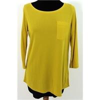 M&S Size 8 Casual Bright Yellow Top