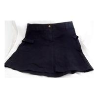 M&S Size 10 Black Denim Mini Skirt