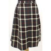 M&S, size 16 grey checked skirt
