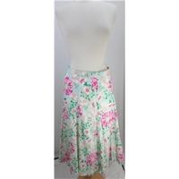 M&S Marks & Spencer - Size: 14 - Multi-coloured - Calf length skirt