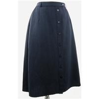 ms marks spencer size 16 blue a line skirt