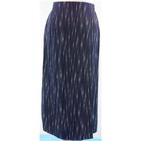 M&S Marks & Spencer - Blue - Calf length skirt - UK 12