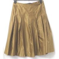ms marks spencer size 10 metallics knee length skirt