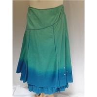 ms marks spencer size 14 blue a line skirt