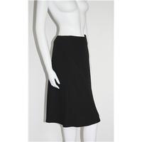 M&S Size 8 Black Smart Skirt M&S Marks & Spencer - Size: 8 - Black - A-line skirt