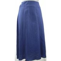 ms marks spencer size 12 blue a line skirt