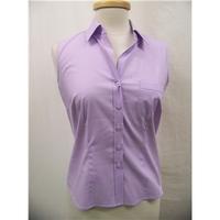 ms size 10 orchid sleevlesss shirt marks and spencers size 10 pink sle ...