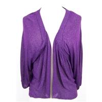 M&S Per Una Purple Cardigan Size: 16