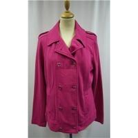 ms per una size large pink jacket