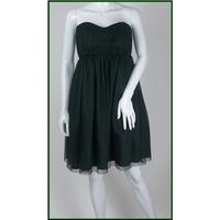 ms woman size 10 black strapless dress