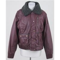 ms indigo size 18 dark berry jacket