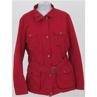 M&S, size 18 red belted jacket