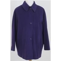 M&S, size 20 purple short coat