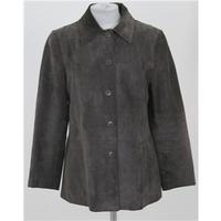 ms size 14p brown suede jacket