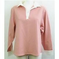 ms salmon pink shirt size 20