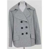 M&S, size 20 grey short coat