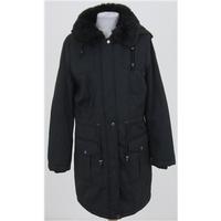 ms size s black coat with hood