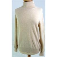 M&S Autoraph Size 16 Beige Cashmre Jumper