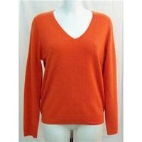 M&S Woman orange sweater Size 14