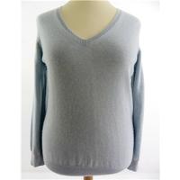 M&S Size 16 Light Blue High Quality Soft and Luxurious Pure Cashmere Jumper