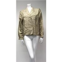 ms size 12 silk style golden brown jacket ms marks spencer brown jacke ...