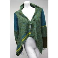 M&S Size L Green Waterfall Cardigan M&S Marks & Spencer - Size: L - Green - Cardigan