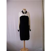 ms marks spencer size 12 black knee length dress