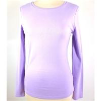 M&S Purple Pure Cotton Cool Comfort Top M&S Marks & Spencer - Purple - Long sleeved shirt