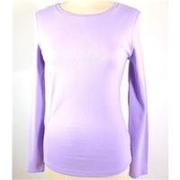 ms purple pure cotton cool comfort top ms marks spencer purple long sl ...