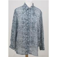 M&S Size: 16 Grey Long Sleeved Blouse