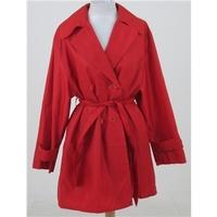 ms size 10 red raincoat