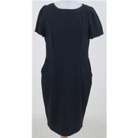ms size 14 navy blue smart day dress