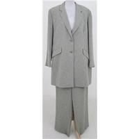 M&S size 18/20 stone linen look trouser suit
