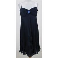 M&S, size: 14, navy, evening dress