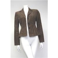 ms size 10 brown cord jacket ms marks spencer size 10 brown casual jac ...