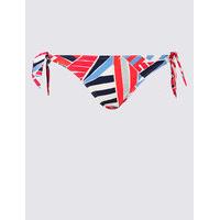 M&S Collection Printed Hipster Bikini Bottoms