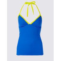 M&S Collection Plunge Tankini Top