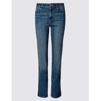 M&S Collection Sculpt & Lift Straight Leg Jeans