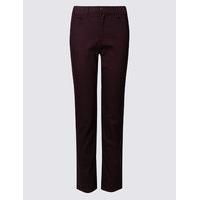 ms collection petite mid rise straight leg jeans