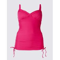 M&S Collection Twisted Ruched Tankini Top