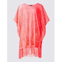 M&S Collection Lace Short Sleeve Kaftan