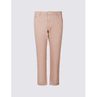 M&S Collection Mid Rise Cropped Slim Leg Jeans