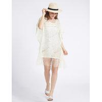 M&S Collection Lace Short Sleeve Kaftan