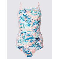 M&S Collection Post Surgery Secret Slimming Printed Swimsuit