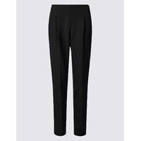 ms collection side zip slim leg trousers