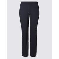 M&S Collection PETITE Straight Leg Trousers