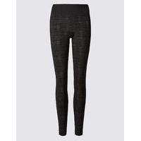 M&S Collection Printed Sculpt and Lift Leggings
