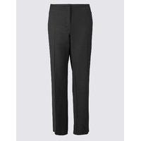 M&S Collection Seam Stitch Straight Leg Trousers