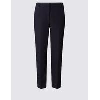 M&S Collection Cropped Straight Leg Trousers