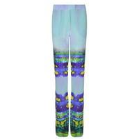 MSGM Tie Dye Silk Trousers